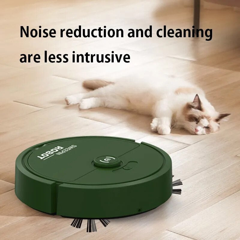 Sweeping Robot Vacuum Cleaner Mopping 3 In 1 Smart Wireless