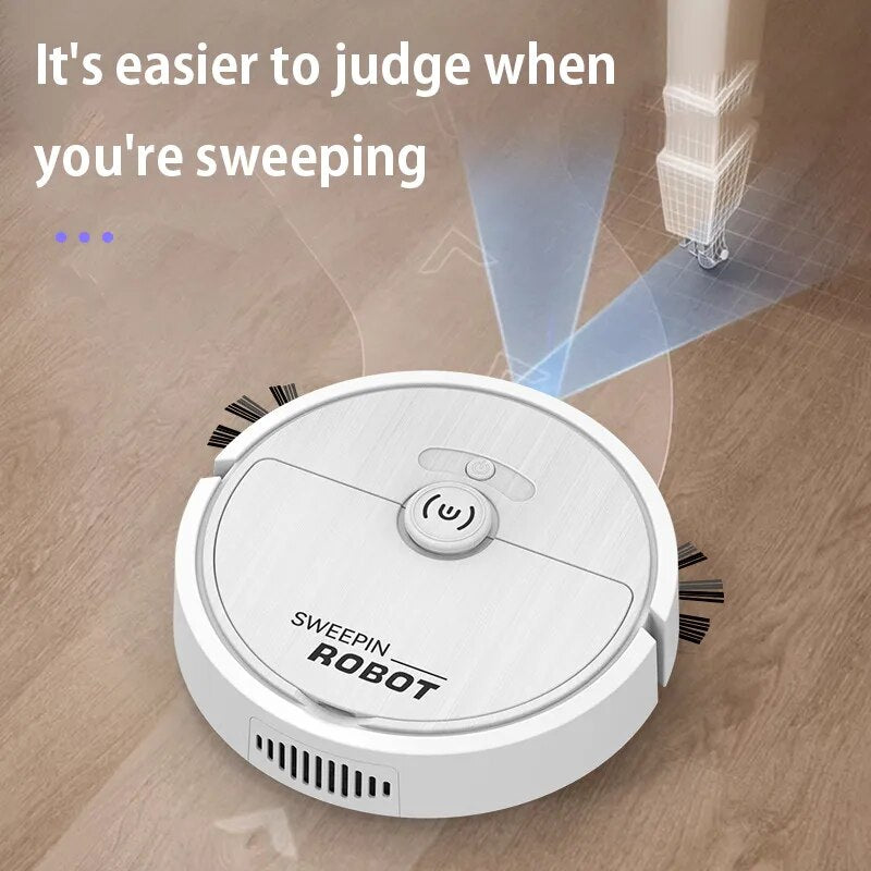 Sweeping Robot Vacuum Cleaner Mopping 3 In 1 Smart Wireless